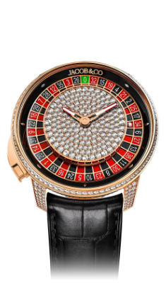Review Jacob & Co casino tourbillon pave CA100.40.RD.AA.A Replica watch